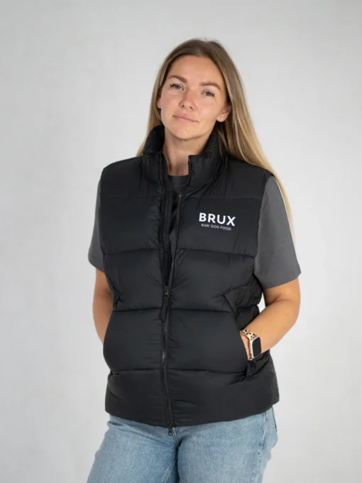 BRUX Puffer Vest - Black