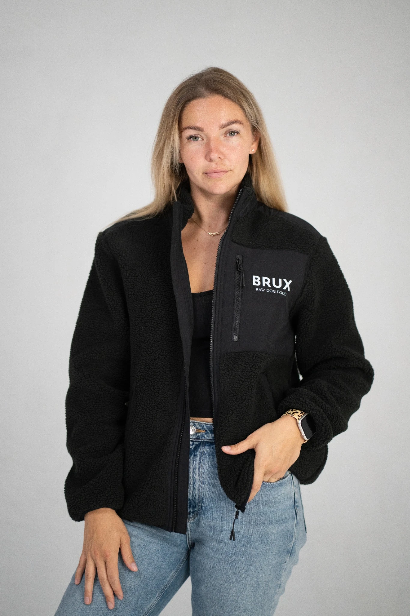 BRUX Sherpa Jacket - Black