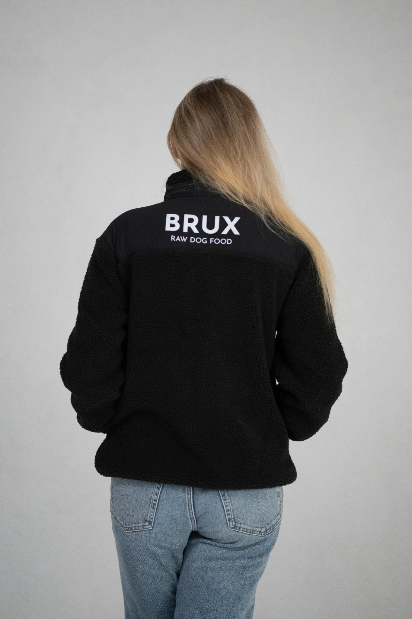 BRUX Sherpa Jacket - Black - pilt 2