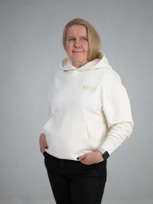 BRUX Hoodie - Cream