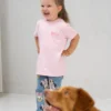 BRUX Kid T-Shirt - Cotton Pink