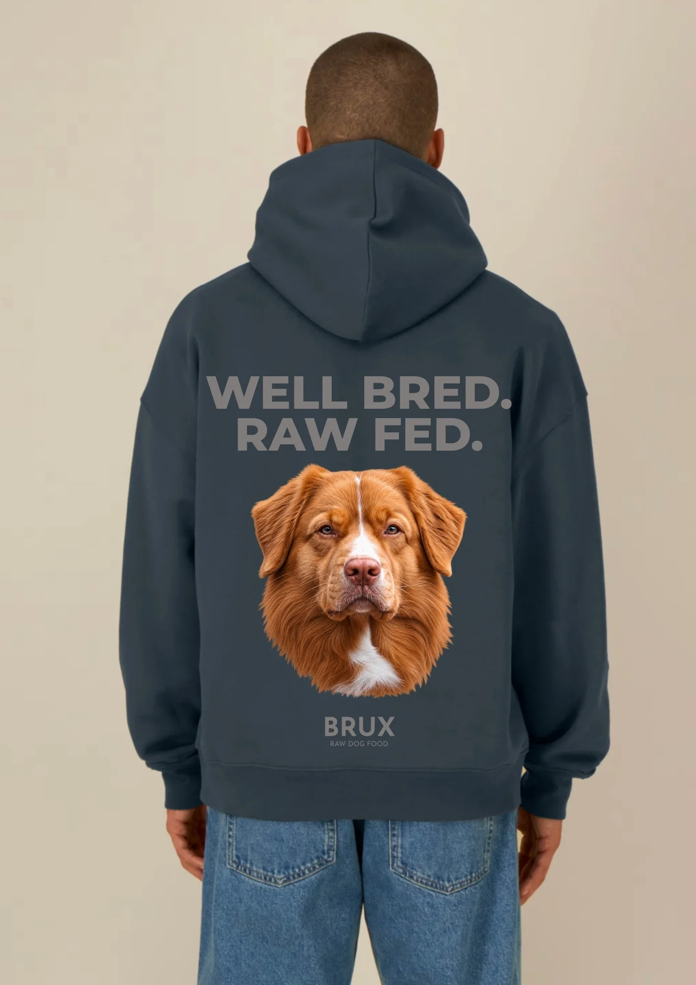 BRUX Hoodie - India Ink Grey - pilt 3