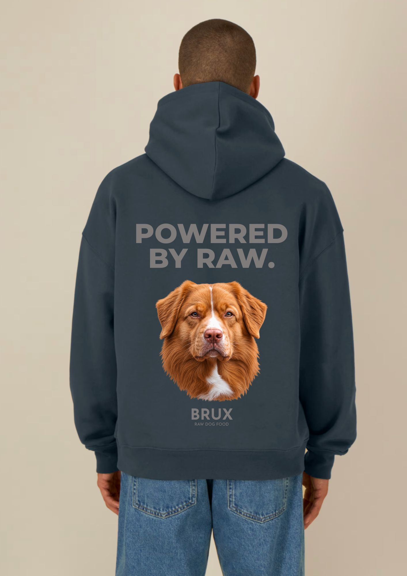 BRUX Hoodie - India Ink Grey - pilt 5